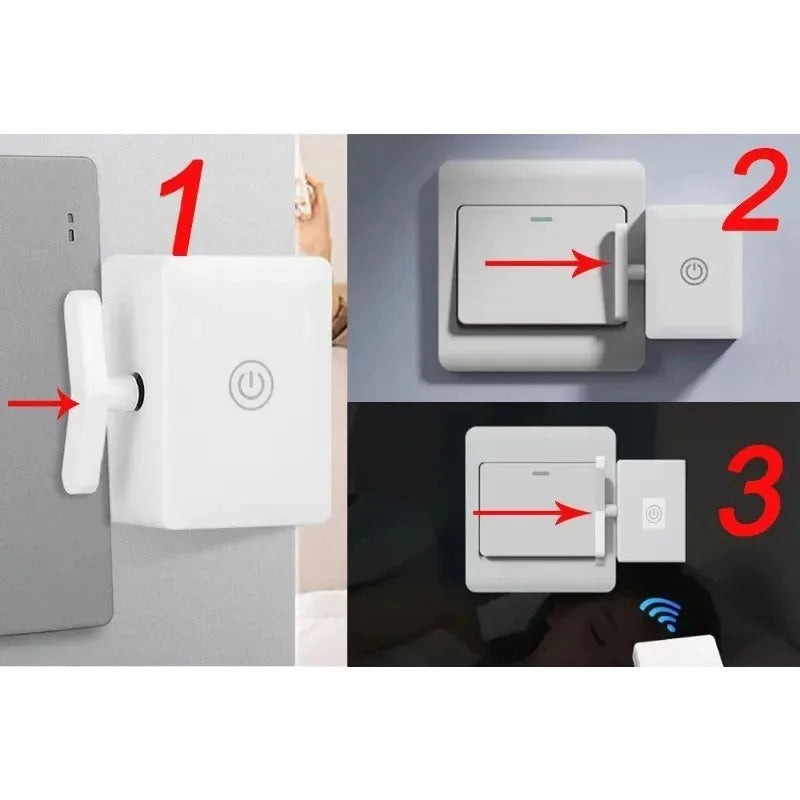 Wireless Smart Switch Pusher - Remote Controlled Auto Light Switch Bot - 11