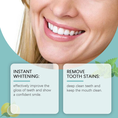 Instant Teeth Whitening Paint Gel for Stain Removal and Bright Smile