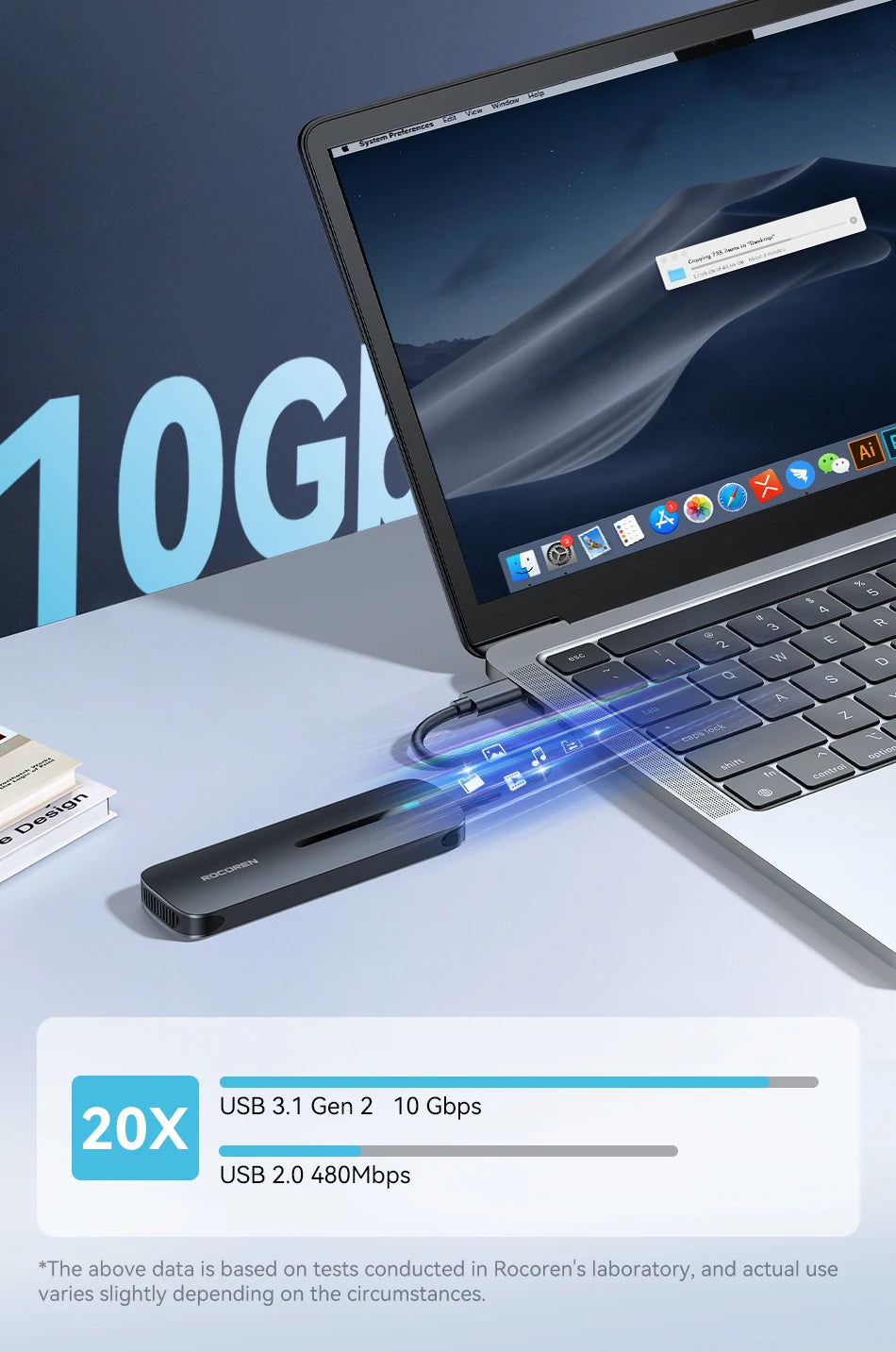 M.2 NVMe SSD Enclosure Adapter - 10Gbps USB-C External Case for 4TB Drives - 11