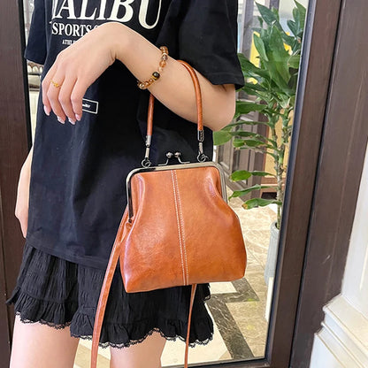 Luxury Vintage Kiss Lock Bag