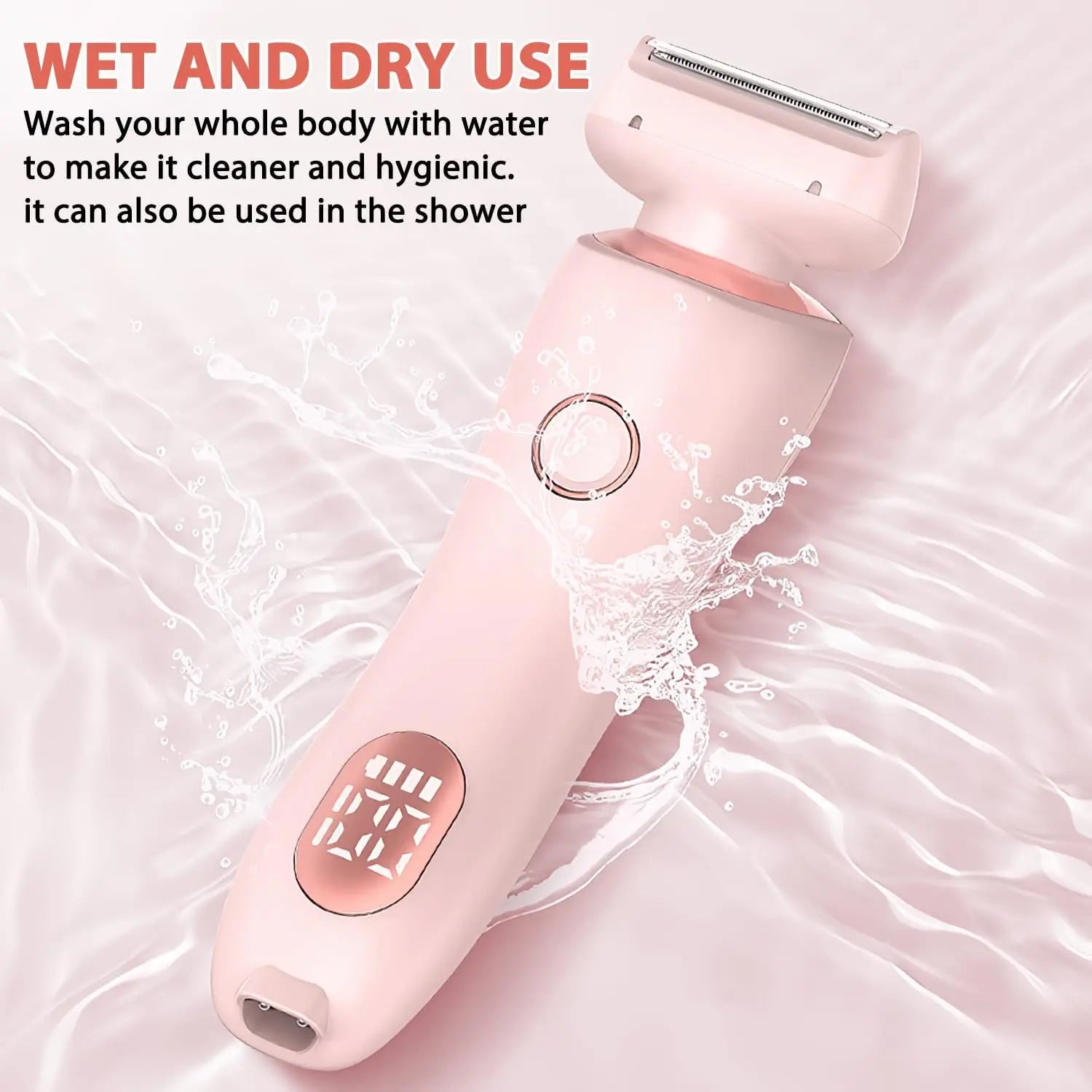 2-in-1 Women’s Electric Shaver & Painless Body Hair Remover - 5