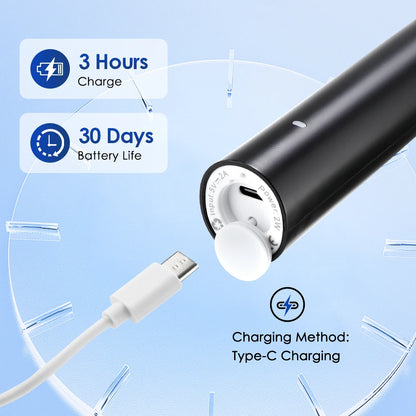 Rechargeable Rotating Electric Toothbrush with 5 Cleaning Modes and 2-Minute Timer