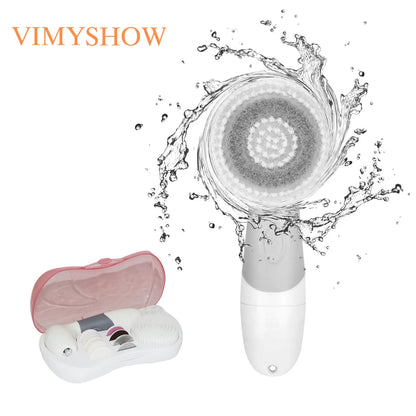 9-in-1 Facial Cleansing Brush Set - Deep Exfoliating & Pore Cleansing Device