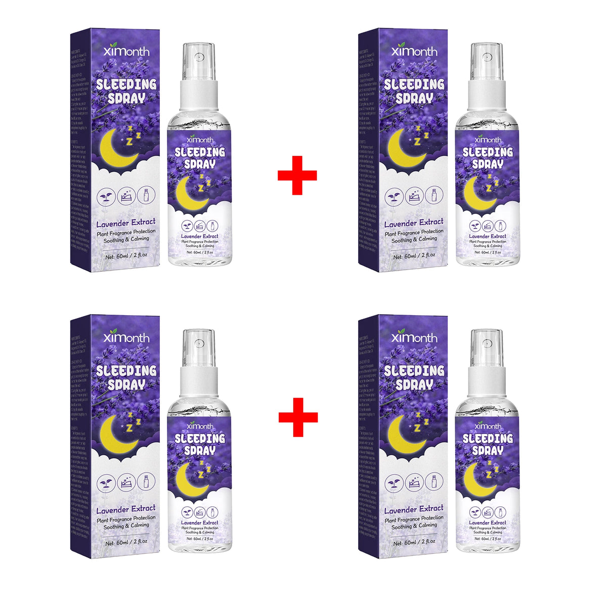 Lavender Sleep Calming Mist for Deep Relaxation and Stress Relief