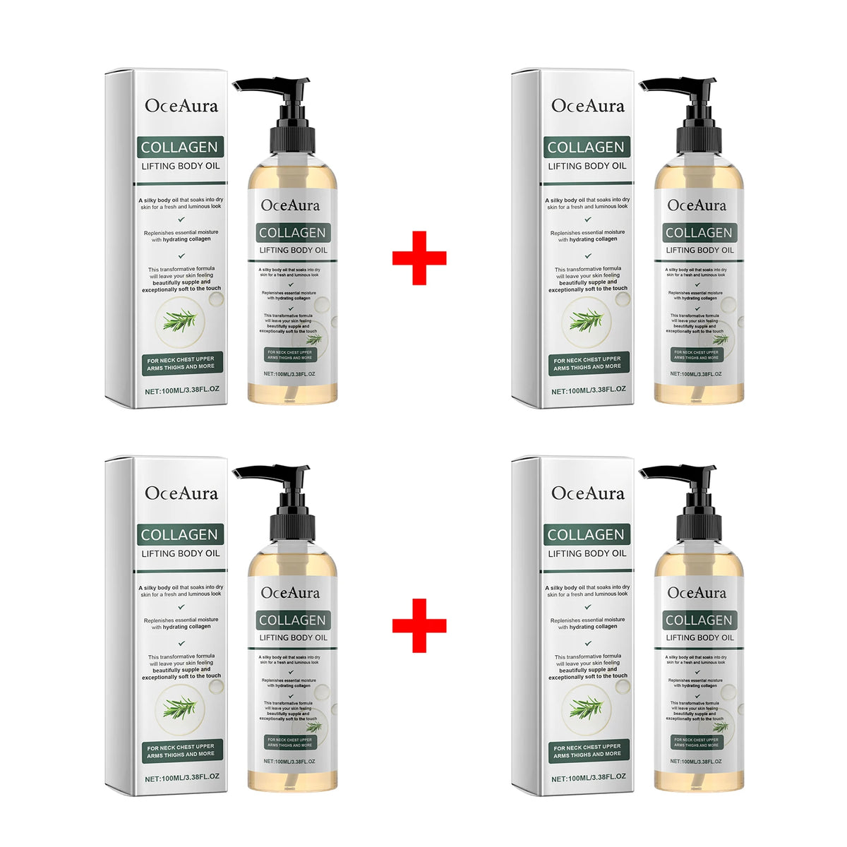 Collagen Body Firming Oil - Hydrating & Tightening Skin Care Treatment