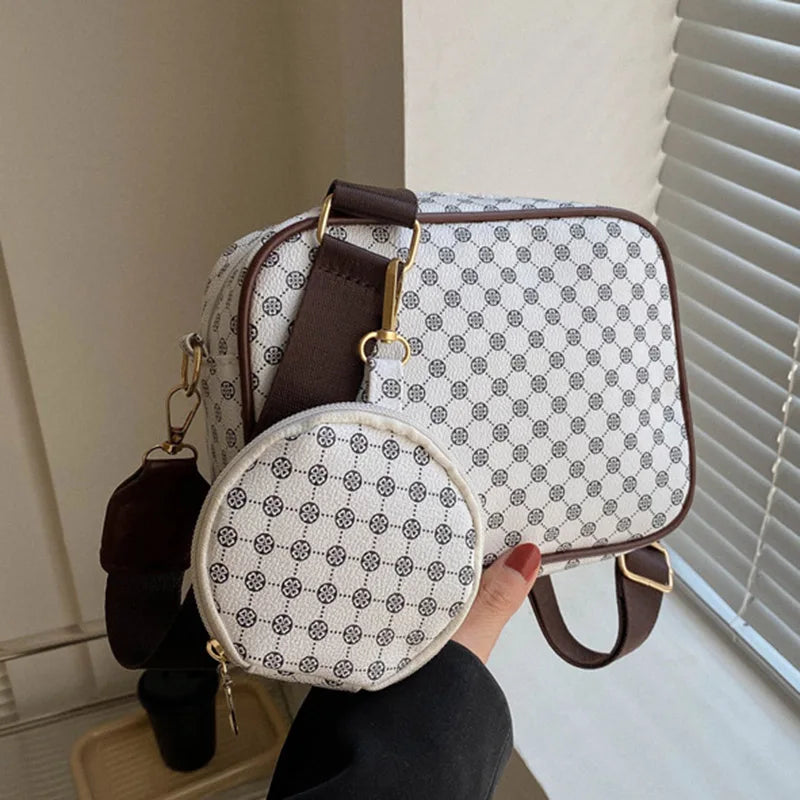 Trendy Plaid Crossbody