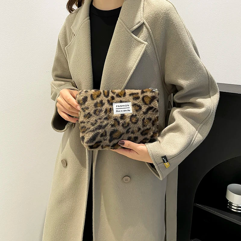 Leopard Retro Makeup Bag