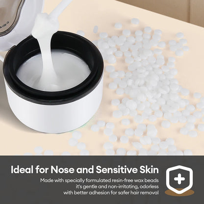 Mini Wax Heater & Nose Ear Hair Removal Kit