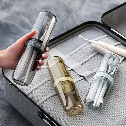 Transparent Toothbrush Travel Case