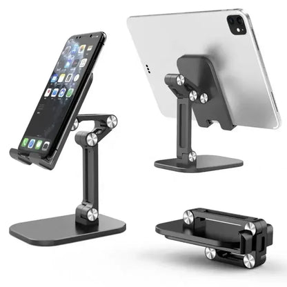 Adjustable Foldable Desk Phone & Tablet Stand - Universal Mount