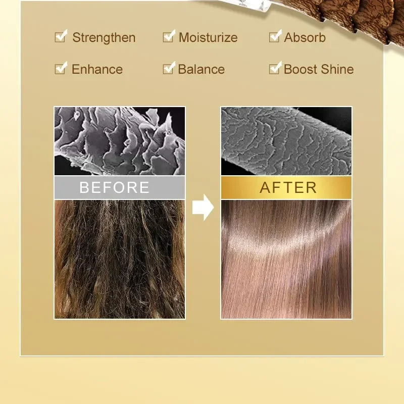 Amino Acid Revitalizing Hair Oil - Deep Nourishing & Frizz Control Treatment