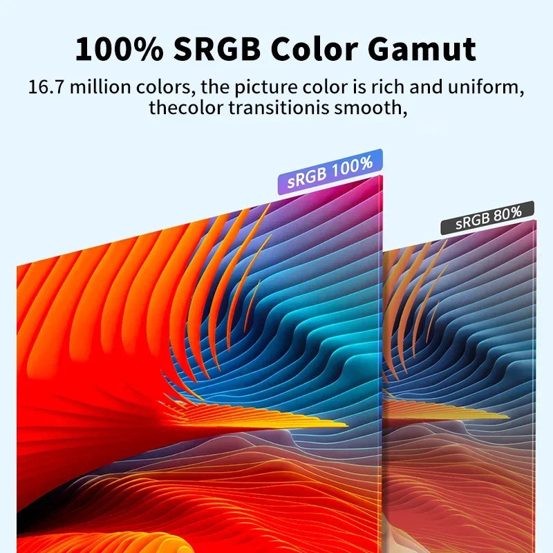 18.5" 120Hz Portable Gaming Monitor 100% sRGB HDR10 IPS Laptop Display