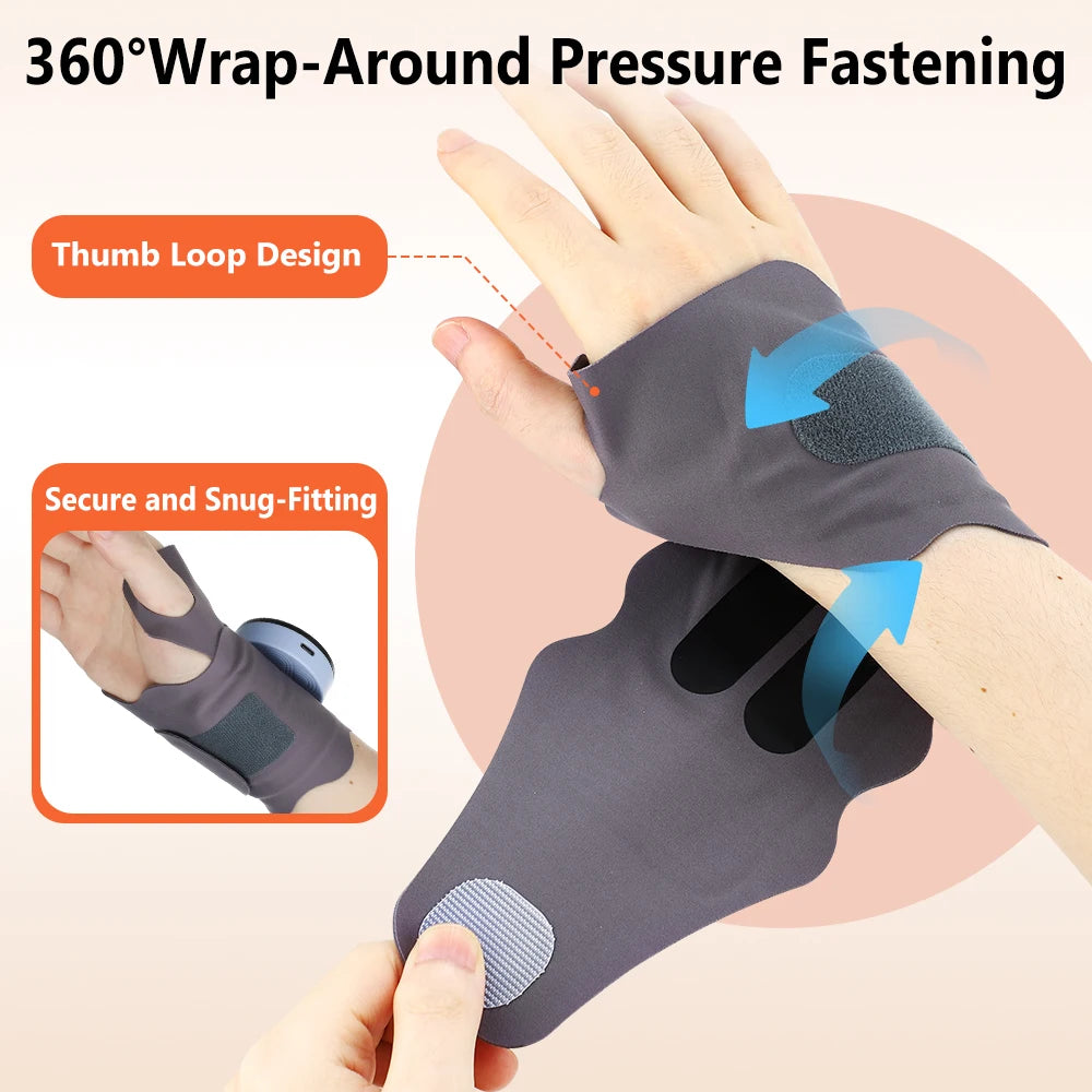 EMS Microcurrent Wrist Massager for Carpal Tunnel & Muscle Relief - 5