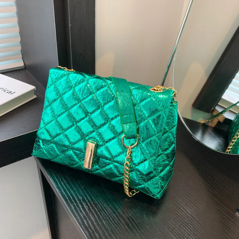 Luxury Sparkly Y2K Shoulder Bag