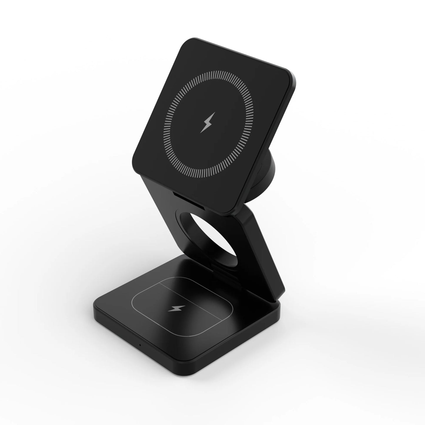 3-in-1 Magnetic Wireless Charging Station for iPhone, Apple Watch & AirPods