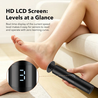 Electric Foot Callus Remover & Nail Care Kit - Rechargeable Pedicure Grinder