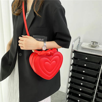 Luxury Quilted Heart Tote