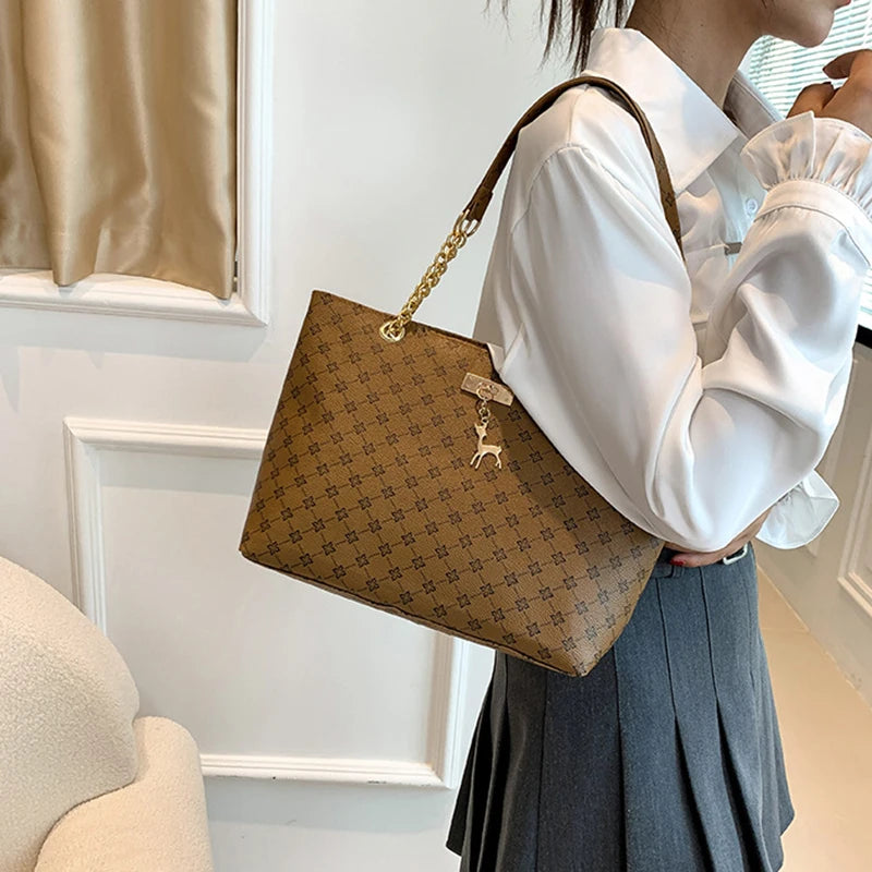 Vintage Monogram Tote