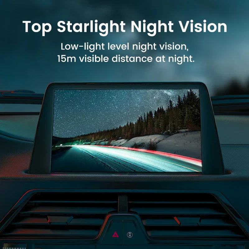 Full HD 1080P Car Rear View Camera - 170° Wide Angle Night Vision Backup Cam