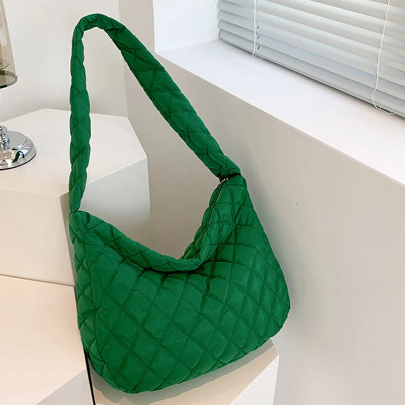 Luxury Quilted Padded Tote