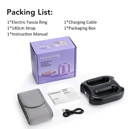 Electric Fascia Ring Full-Body Vibration Massager for Muscle Recovery