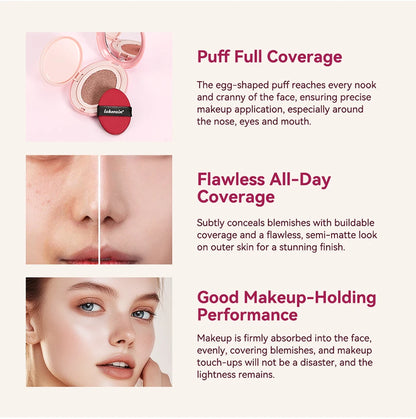 Semi-Matte Cushion Foundation - Full Coverage CC Cream