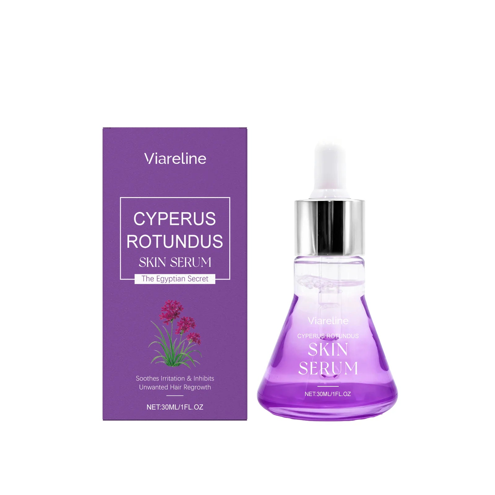 Cyperus Rotundus Skin Serum: Hair Regrowth Inhibitor & Post-Wax Soothing Essence - 7
