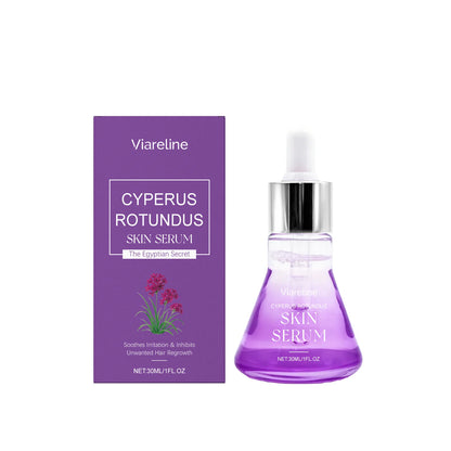 Cyperus Rotundus Skin Serum: Hair Regrowth Inhibitor & Post-Wax Soothing Essence
