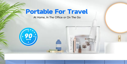 Portable Oral Irrigator & Sinus Nasal Rinse Combo Kit