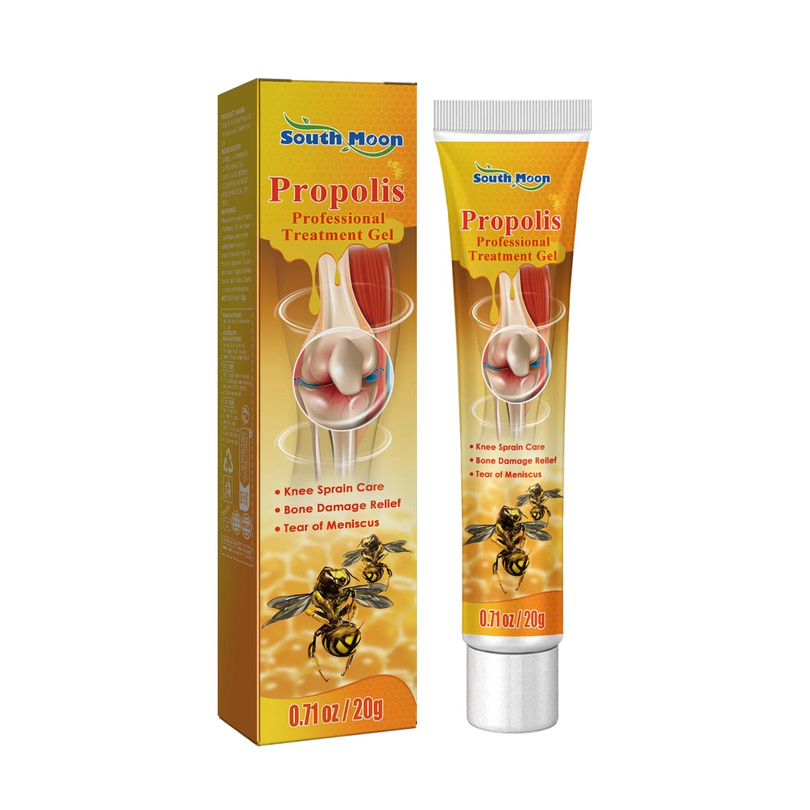 Propolis Joint Care Massage Gel for Knee, Back, and Muscle Relief - 7