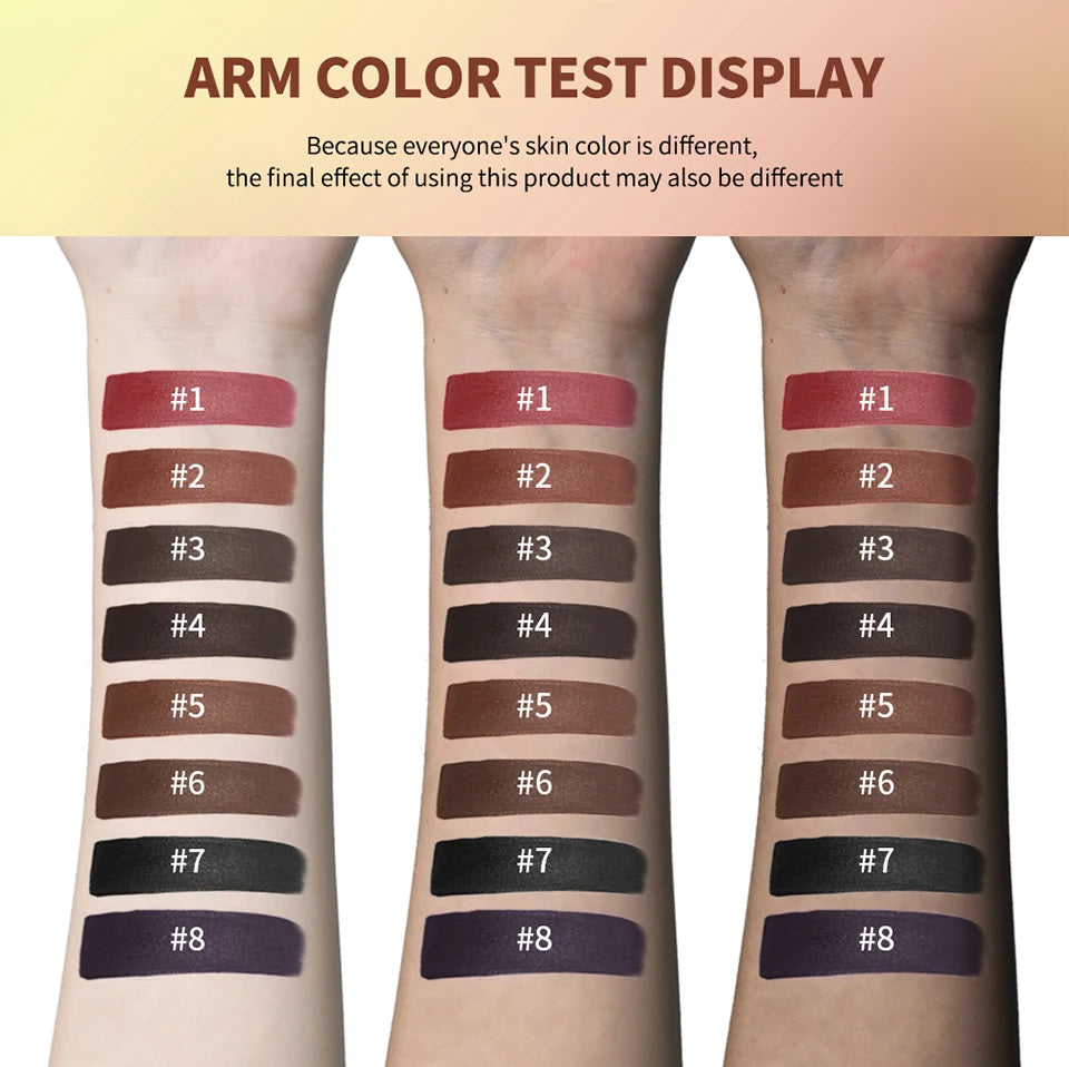 8-Color Cream Blush & Highlighter Palette | Long-Lasting Glow - 8