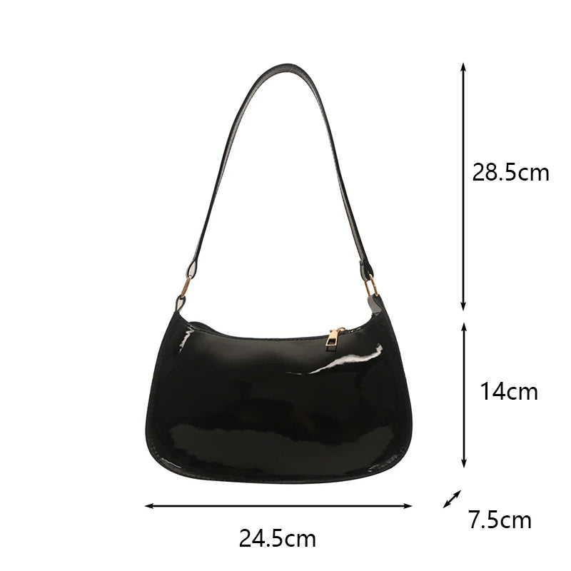 Luxury Retro PU Leather Hobo