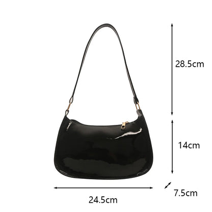 Luxury Retro PU Leather Hobo