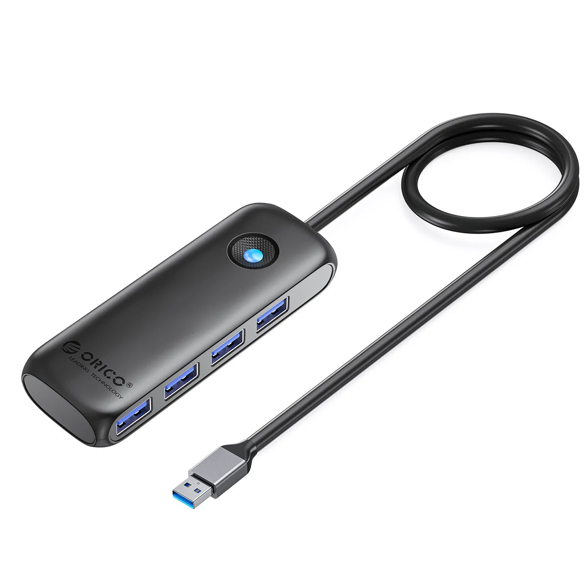 ORICO 6-in-1 USB 3.2 Hub 10Gbps High-Speed Data Transfer & SD/TF Reader - 10