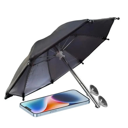Mobile Phone Parasol Sun Shade Umbrella for Smartphone Screen Protection