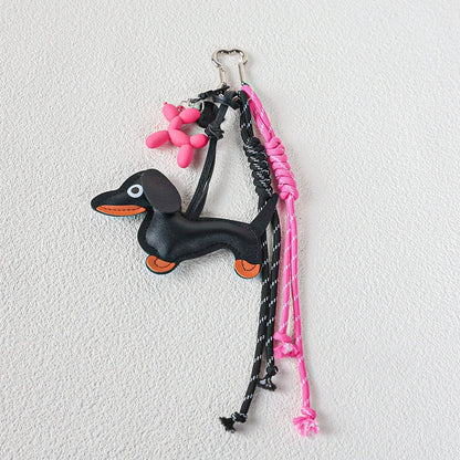 Luxury Sausage Dog Keychain