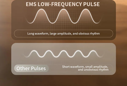Electric Pulse Waist & Abdominal Massager with Heat & Toning Support