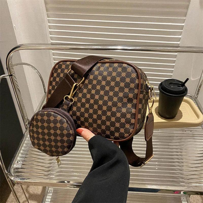 Trendy Plaid Crossbody