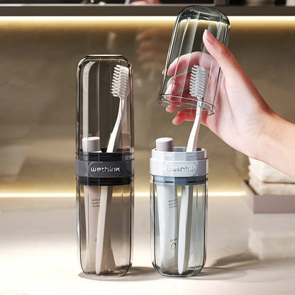 Transparent Toothbrush Travel Case