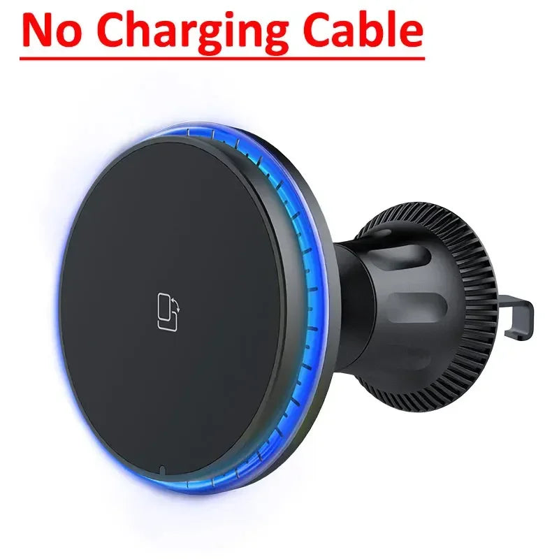 Magnetic Car Wireless Charger 15W Fast Mount for iPhone 12-16 Series - 20