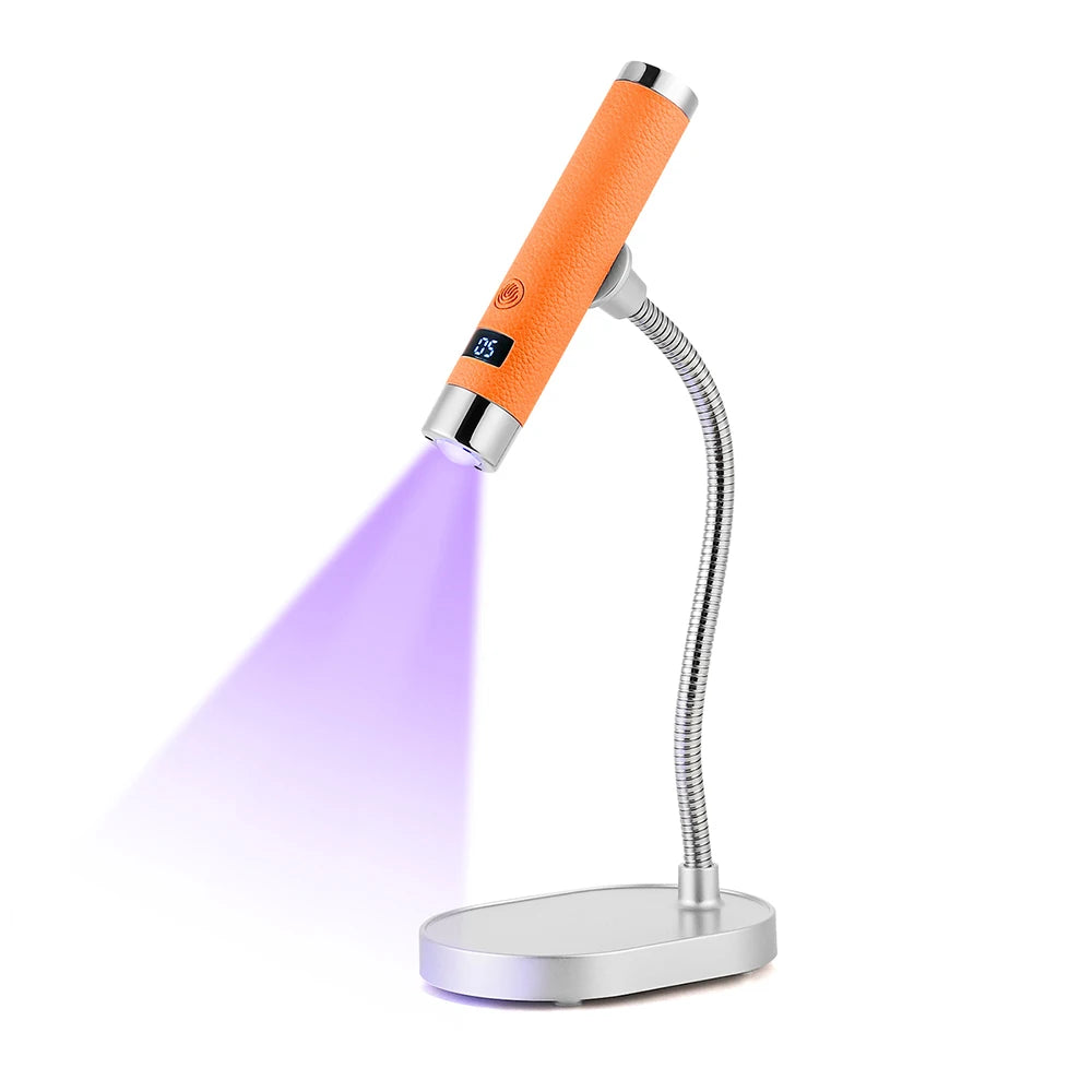 2-in-1 Auto-Sensing UV LED Nail Lamp & Handheld Dryer - 21