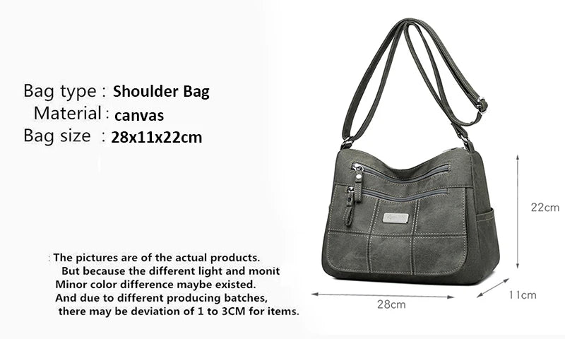 Luxury Vintage Pillow Shoulder Bag