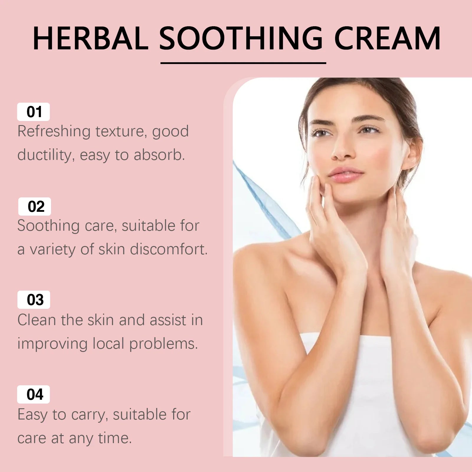 Herbal Soothing Skin Cream - Natural Relief for Dryness, Itching, and Redness - 13