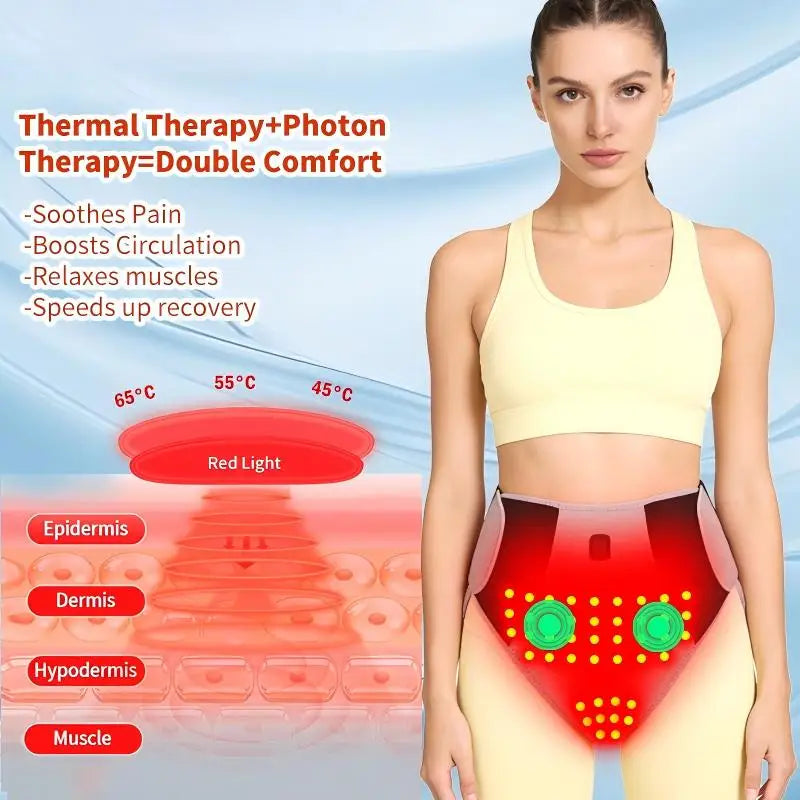 Heated Massage Wrap for Periods