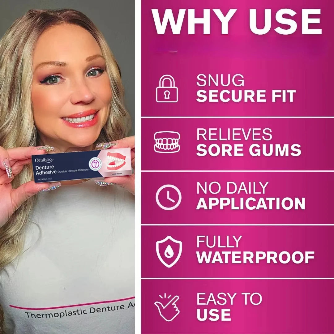 Thermodenta Denture Adhesive Liner for Secure Fit and Comfort - 3