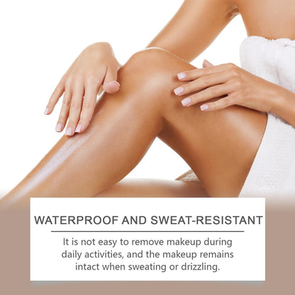Waterproof Leg Foundation & Body Concealer - Flawless Coverage Cream