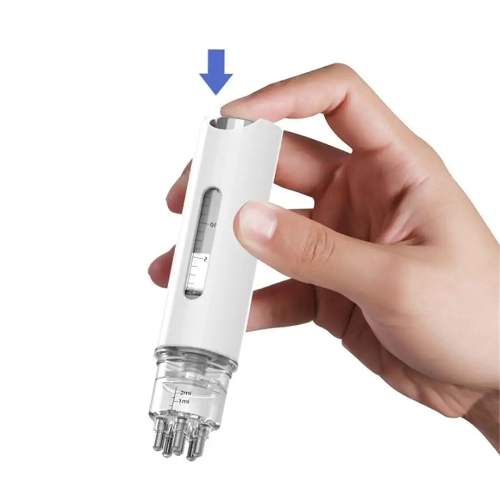 Portable Scalp Oil Applicator & Massage Comb for Hair Growth & Serum Treatment