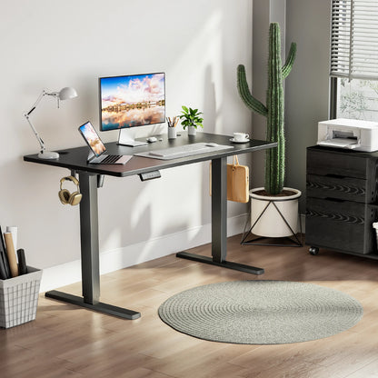 Electric Standing Desk - Height Adjustable Sit-Stand Computer Workstation