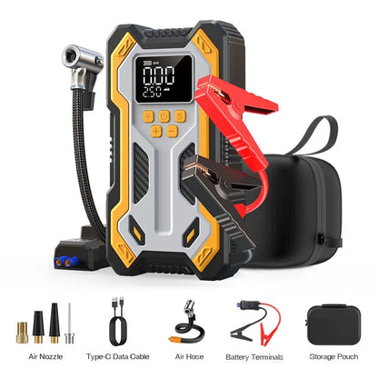 7000A Portable Car Jump Starter & 160PSI Tire Inflator for Emergency