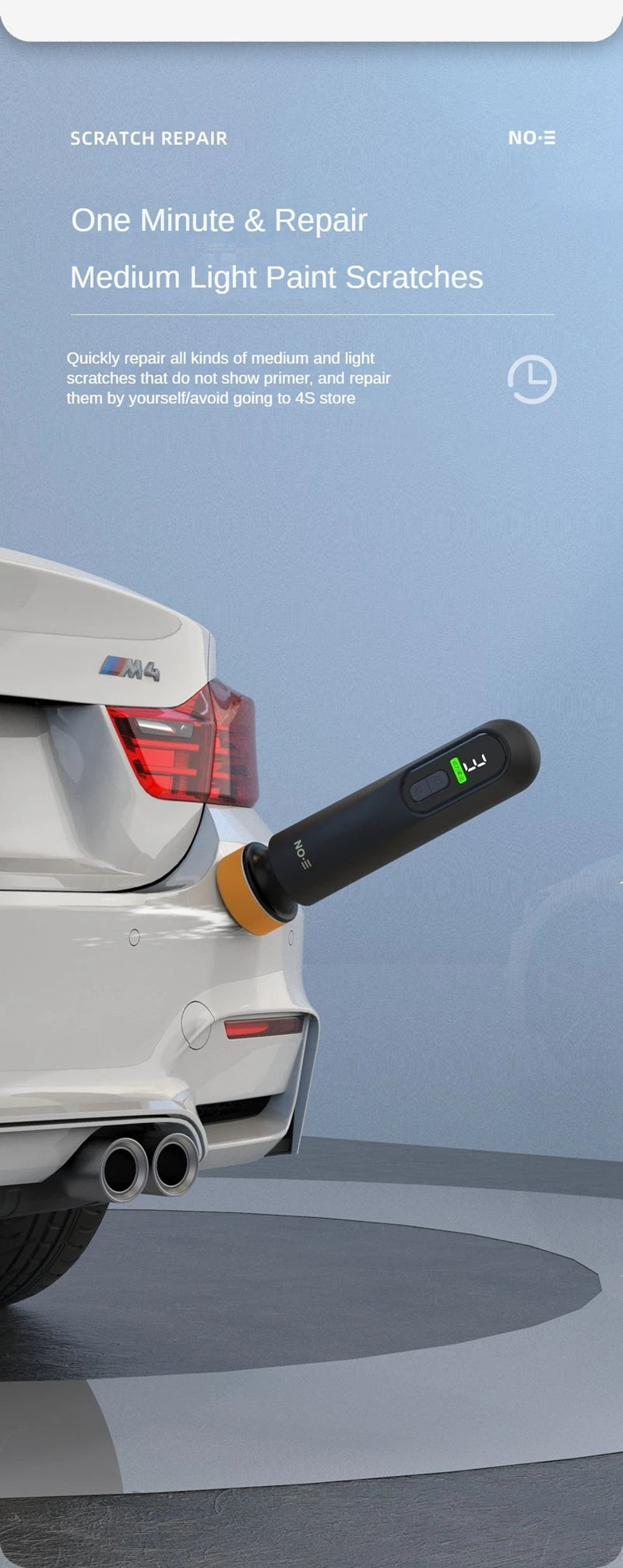 Wireless Car Scratch Repair & Polishing Machine